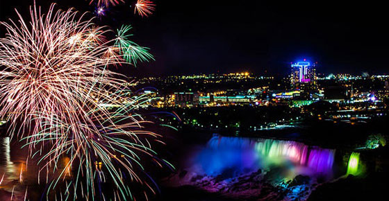 Fireworks over Niagara Falls returns in May - Embassy Suites by Hilton Niagara Falls - Fallsview Hotel, Canada